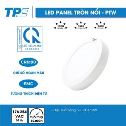 Đèn Led Panel Tròn Nổi