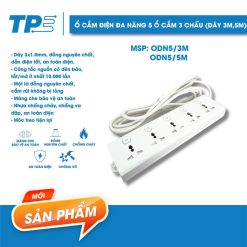 TPE Ổ cắm 5 lỗ 3 Chấu